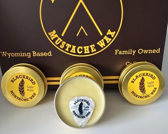 Cera para bigote de fijación ligera