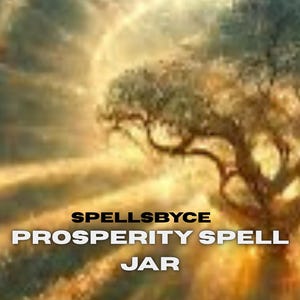 Prosperity Spell Jar – Spell for Wealth, Abundance & Successful Ventures