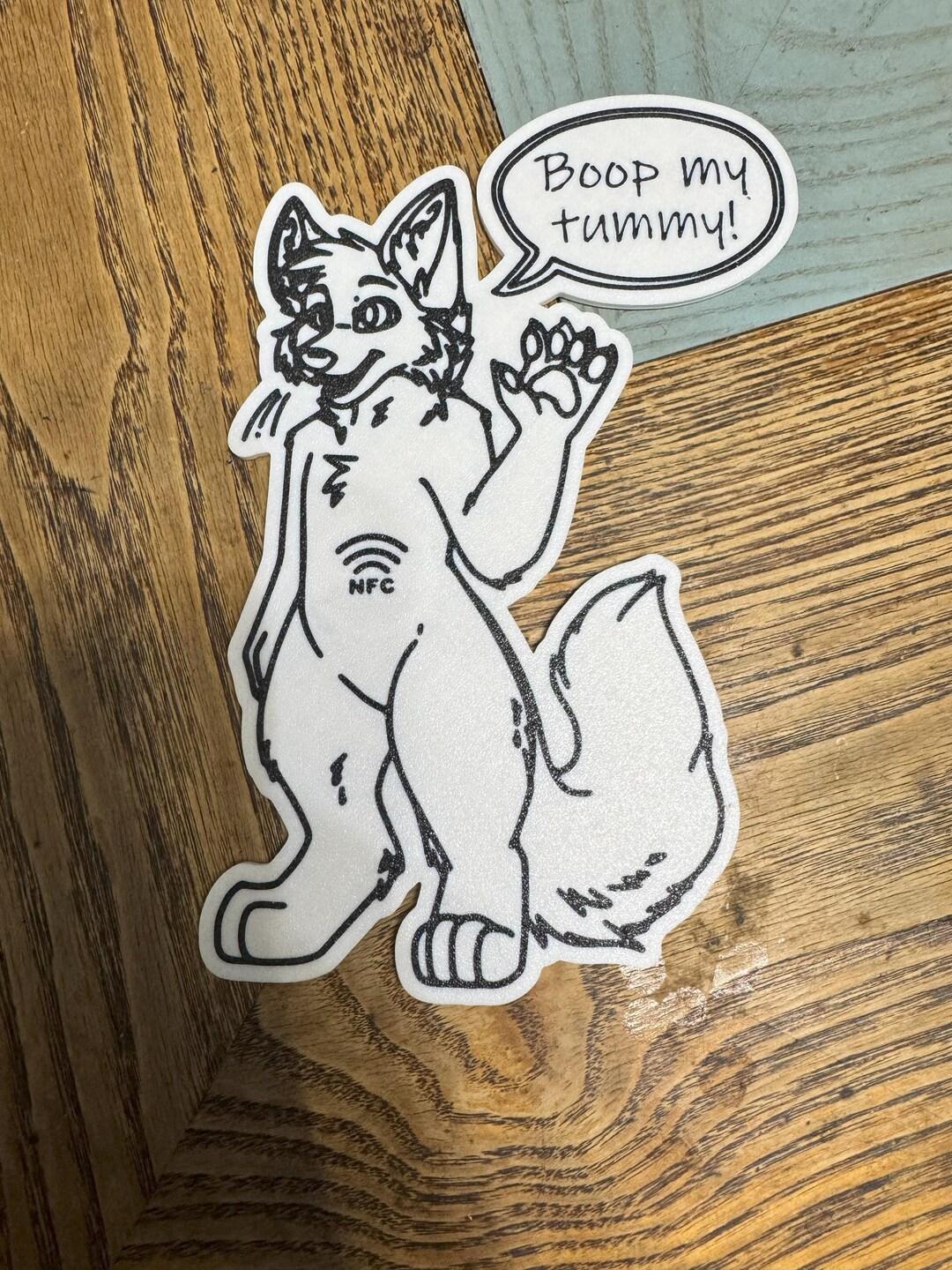 Furry Themed NFC Enabled Wall Signs - Etsy