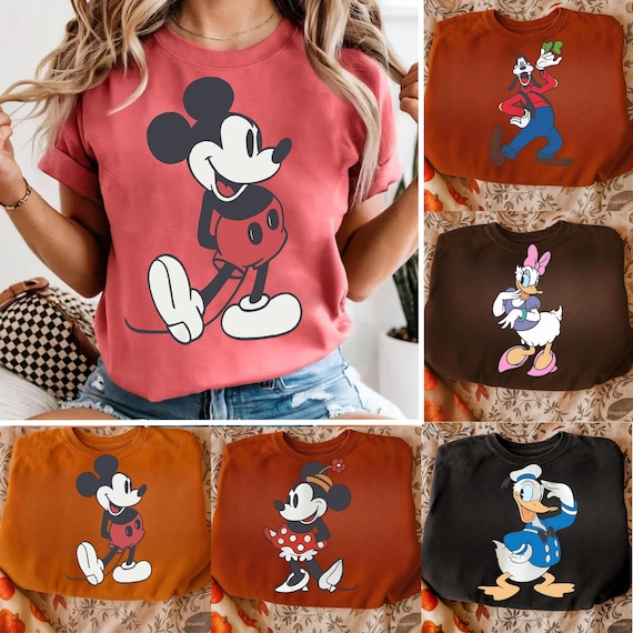 Vintage Disney Characters PNG, Mickey and Friends (Digital Download)