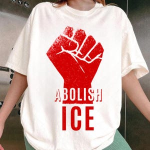 Abolish ICE Png: Anti Trump Political Protest Digital Design