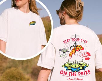 Toy Story Alien T-shirt PNG: Pizza Planet Design (Digital Download)