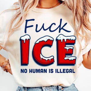 Abolish Ice No Human Is Illegal Png: Social Justice Sublimation Design (Digital Download