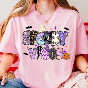 Spooky vibes png,glitter halloween png,Halloween Png,Halloween Sublimation Design,Retro Halloween Png,Halloween Shirt,spooky season png
