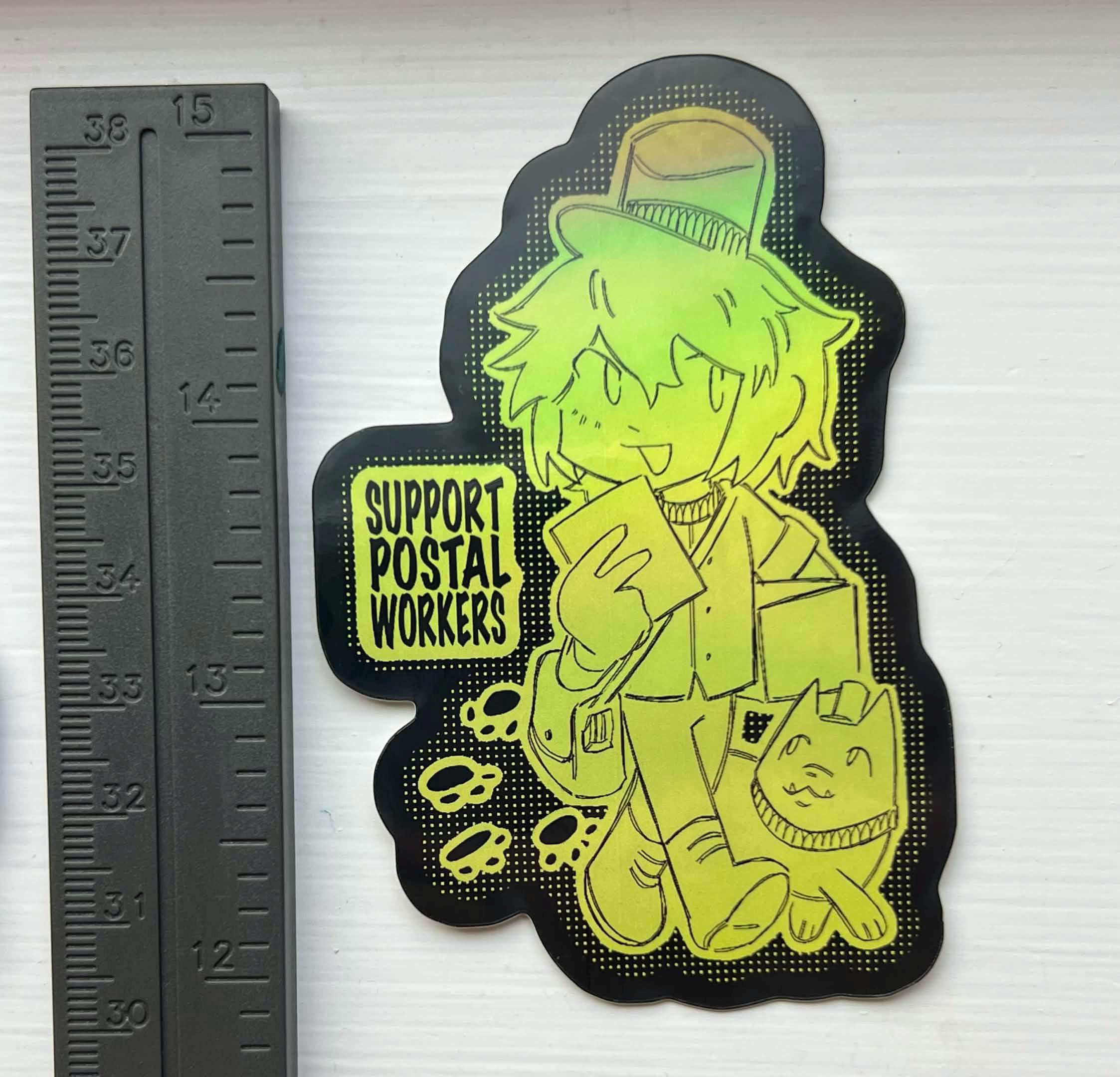 Victor Grantz Postman Identity V IDV Sticker | Support Postal Workers ...