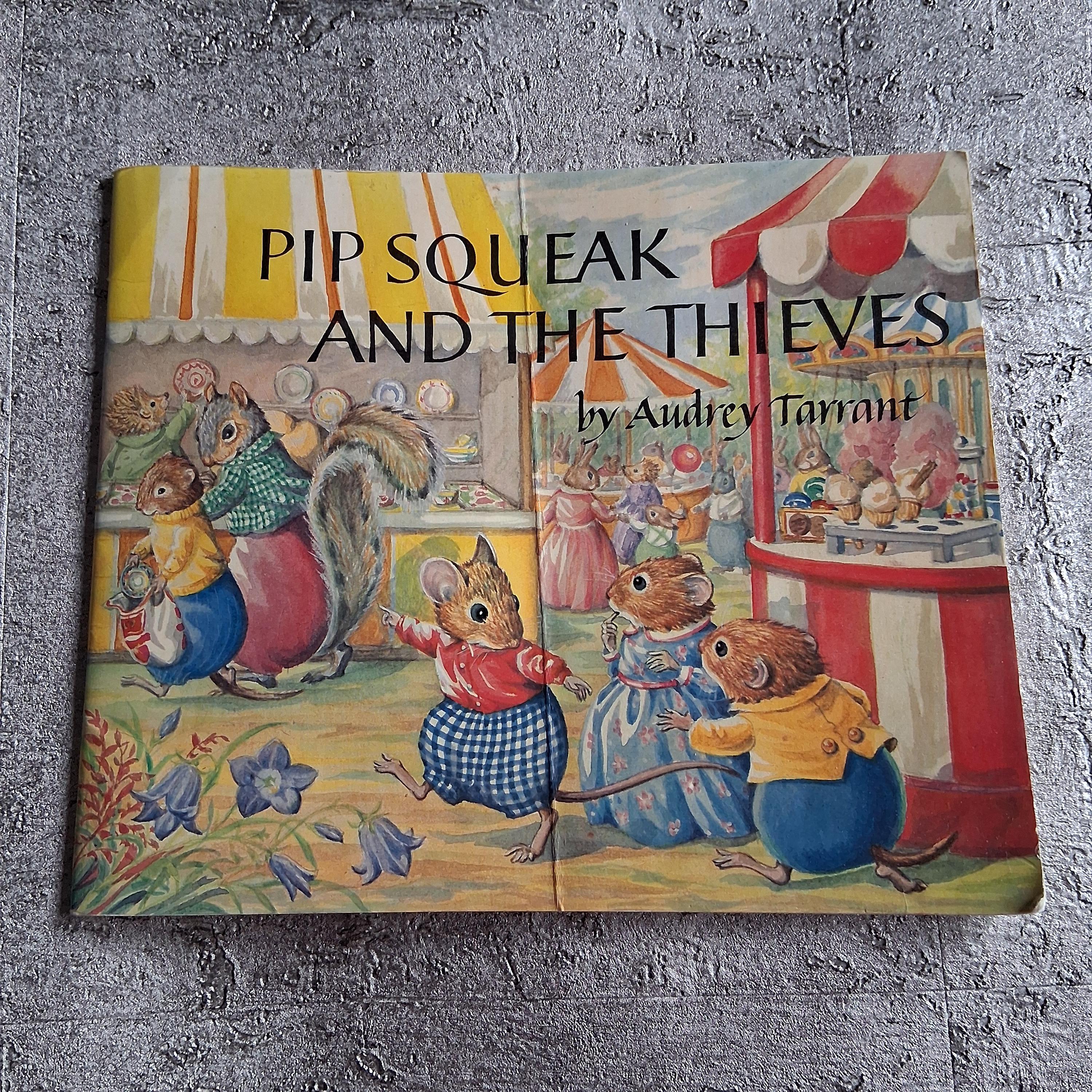 1981年発行の子供向け絵本「ピップ・スクイークと泥棒たち」 - Etsy 日本