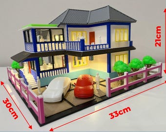 3D-Printed Custom House Model: Architectural Keepsake