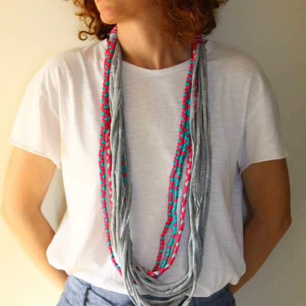'Embroidered Scarf' necklace Jewelry main image 0