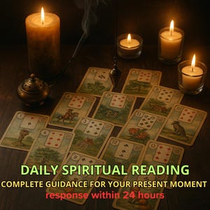 Lecture spirituelle du jour | Gypsy Deck | Guidance complète pour votre moment présent dans tous les domaines de votre vie | Réponse en 24 h
