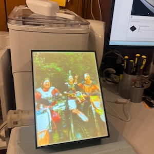 Verander je fotoherinneringen in een verlichte herinnering.