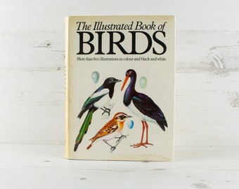 Vintage The Illustrated Book Of Birds - Hardback Nature