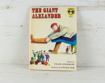 Vintage Giant Alexander Children's Book - Frank Herrmann George Him Penguin Stories