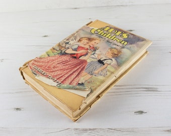 Vintage Heidi's Childrens Book - Collins Johanna Spyri Charles Tritten Novel Collectible 1956