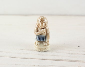 Vintage Wade Whimsies - Monkey Circus Animals   - Miniature Figurine