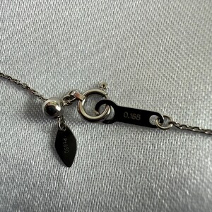 Collier solitaire diamant platine, pendentif diamant naturel délicat, bijoux de mariée, diamant flottant image 9
