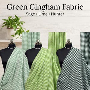 Green Checker Dress - Etsy