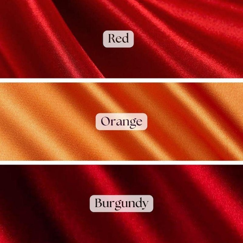 Mandarin Orange Stretch Charmeuse Fabric main image 0
