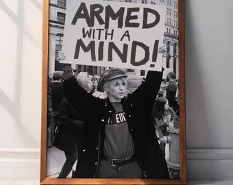 Feminist Photo Print: Empowered Women Protest Art