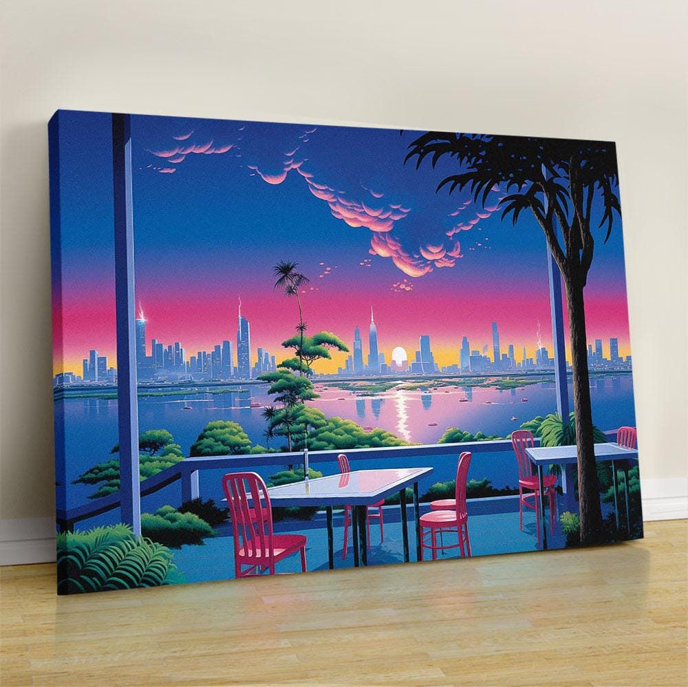 Affiche l'art hiroshi nagai
