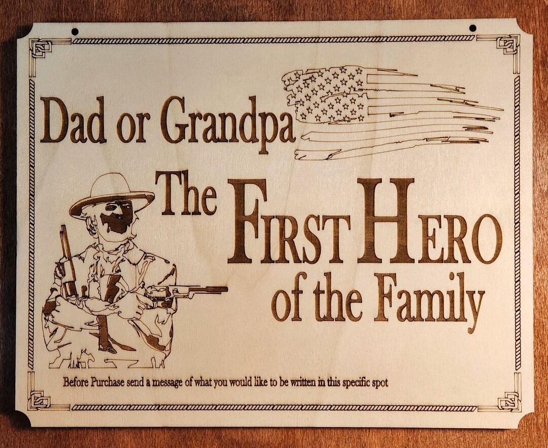 Father Figure Sign Father's Day Sign - Etsy