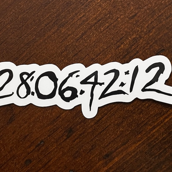 Donnie Darko Countdown Sticker