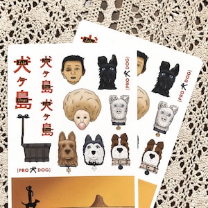 Isle of Dogs Stickers