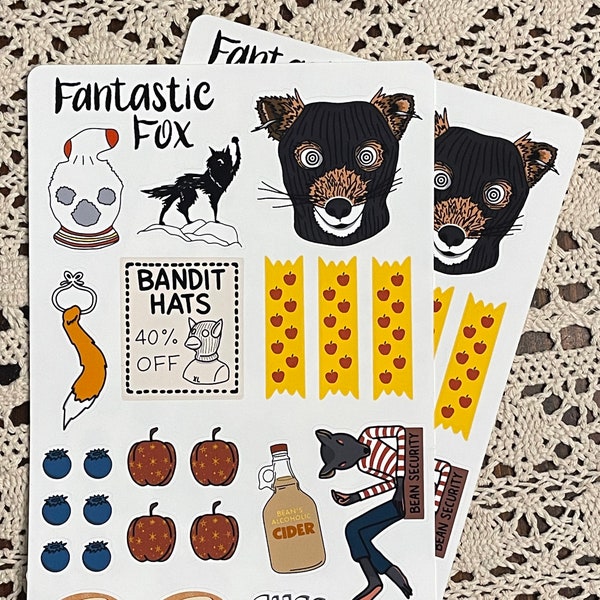 Fantastic Mr. Fox Stickers