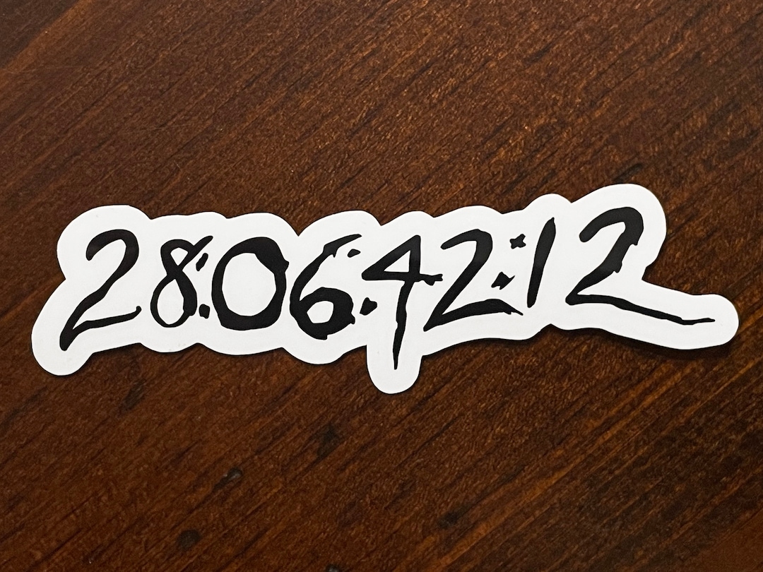 Donnie Darko Countdown Sticker - Etsy