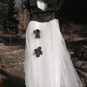 Vintage Bridesmaid Gown, 1947 - Retro Gown - Prom