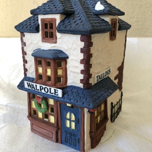 Dept. 56 Dickens Village Series &quot;WALPOLE TAILORS&quot; Retired