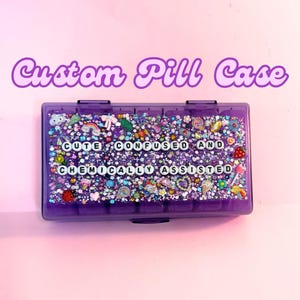 Personligt AM/PM-medicinfodral för veckan