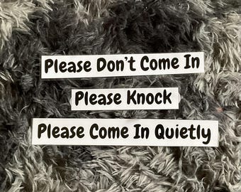 Communication sign add-ons (3 pc)