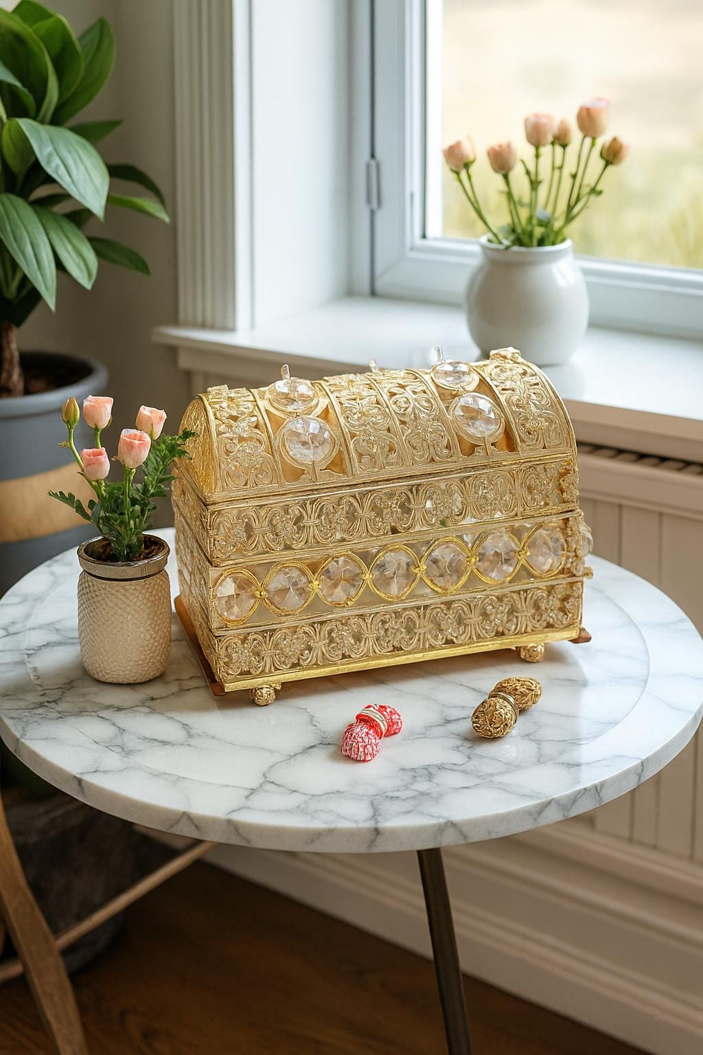 60's マトソン ローズゴールド ヴィンテージ ダストボックス Matoson Matson Jewelry Box 60's マトソン ローズゴールド ヴィンテージ