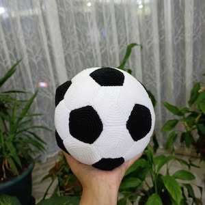 Crochet Baby Ball: Handmade Cotton Amigurumi Montessori Toy