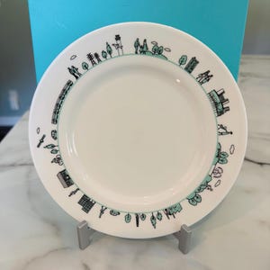希少 ティファニーTiffany & Co. デルフト プレート 直径29.5㎝ Tiffanys and Co Japanese - Etsy
