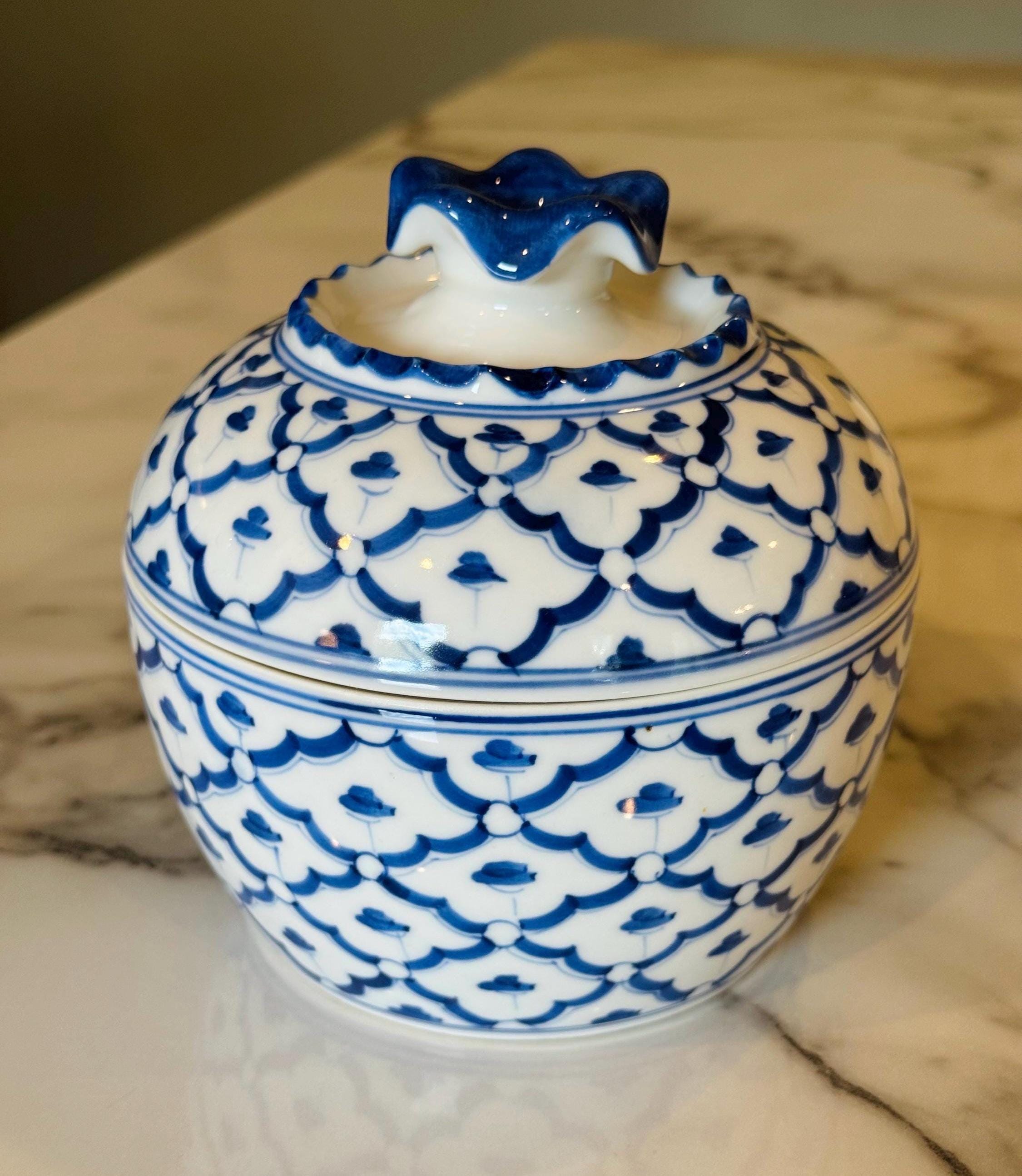 Thai Blue White Porcelain - Etsy