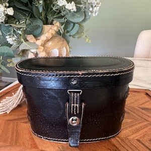 Vintage Leather Tasco Binocular Case, Case Only