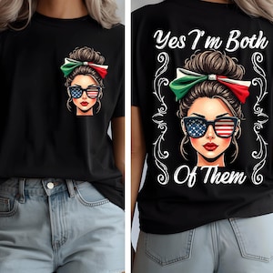 Funny Mexican American Flag PNG: Dual Heritage Design (Digital Download)