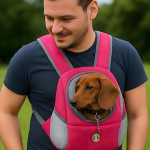 Dog Carrier Backpack Portable Travel - Dog Bags - Birthday Gift - Tote Bag