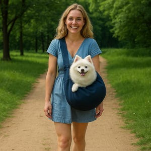 Pet shoulder carrier bag - gift for pet lovers - Pet Sling - Cat Carrier - Dog Carrier Sling