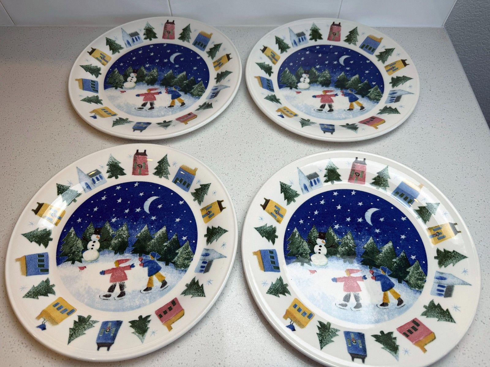 NIKKO Christmass プレート　お皿　　※2枚小皿状態悪め Nikko christmas plates - Etsy 日本