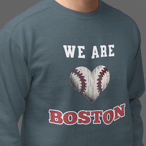 Boston, Baseball Hoodie, Red, Sox Hoodie, Comfort Colors Vintage Hoodie, Fenway, Park Apparel, Gift for Him or Her, Classic Hoodie