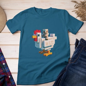 Popular Movie Chicken Jockey Kids T-Shirt, Fun Graphic Tee for Playtime, Cool Gift for Birthdays, School Days, Casual Back to School Wear