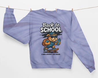Back to School Youth Crewneck Sweatshirt: Cozy Kids Pullover