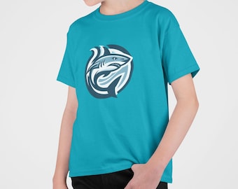 Kids "Shark" Graphic Tee: Soft Cotton Children's Shirt