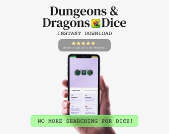 デジタルダンジョンズ＆ドラゴンズダイス：ダンジョンズ＆ドラゴンズ、RPGツール、