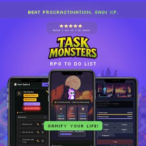 Digital Companion & RPG Task Management: Ultimate To-Do List