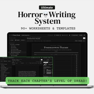 Horror Writers Guide: Story Planner Digital