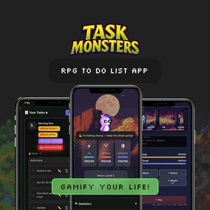 Gamify Your Life: RPG Daily To Do List, Habit and Mood Tracker (Digital Download)