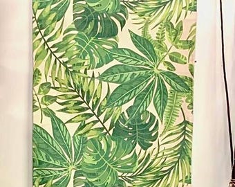 Botanical Tapestry Rug Wall Art One of a Kind
